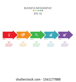 Infographic template design , infographic background , infographic vector
