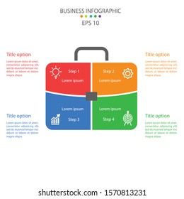 Infographic template design ,  business infographic 
