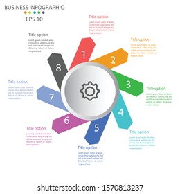 Infographic template design ,  business infographic 