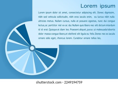 Infographic template design For business information, vector illustration