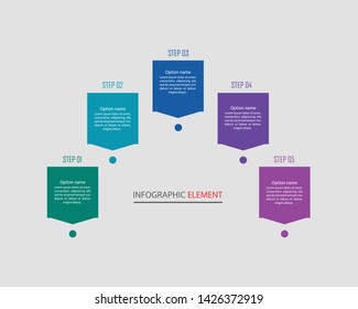 Infographic template design , infographic element 