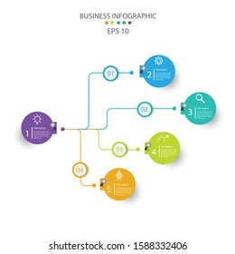 Infographic template design , infographic element