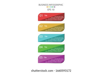 Infographic template design, infographic element