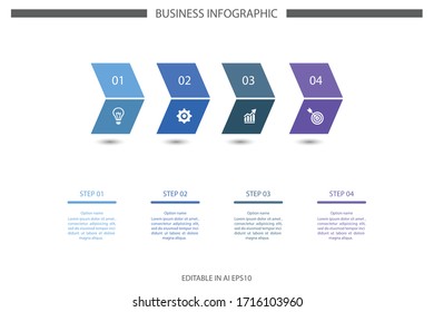 Infographic template design, infographic element.
