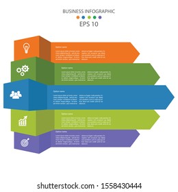 Infographic template design , infographic element , infographic background vector