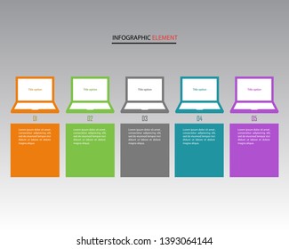 Infographic template design , eps 10 format