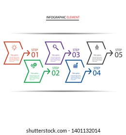 Infographic template design , eps 10 format