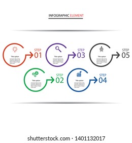 Infographic template design , eps 10 format