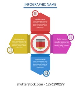 Infographic template design , infographc element