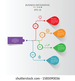 Infographic template design , simple infographic 