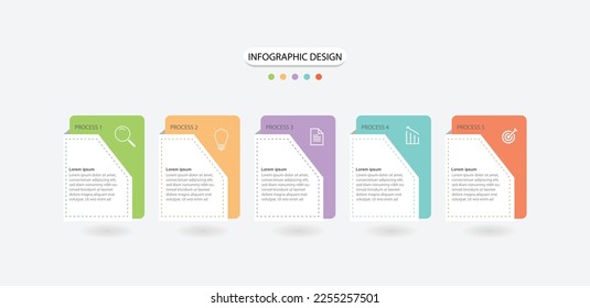 Diseño de plantillas informáticas de vectores de negocio 