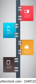 Infographic template design vector illustration