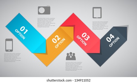 Infographic template design vector illustration