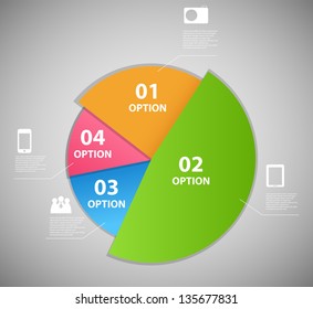 Infographic template design vector illustration