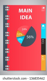 Infographic template design vector illustration