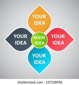 Infographic template design vector illustration