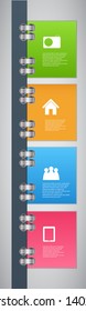 Infographic template design vector illustration