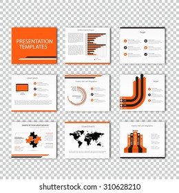 Infographic Template , Infographic Element , Business infographic , Layout design , Modern Style , Vector design illustration. Orange version