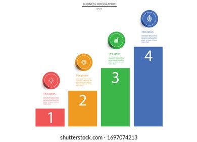 Infographic template element, infographic vector.