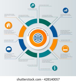 Infographic template. Infographic elements, business concept template. Infographic color. infographic image. Stock infographic. Presentation template. Infographic vector. Infographic eps.