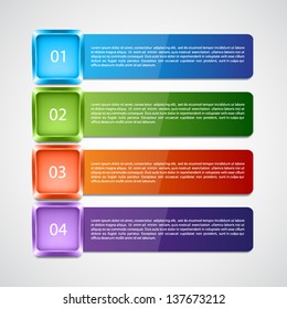 Infographic template. EPS10 vector