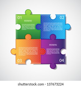 Infographic template. EPS10 vector