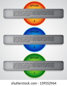 Infographic template. EPS10 vector