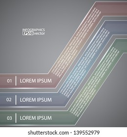 Infographic template. EPS10 vector