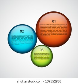 Infographic template. EPS10 vector