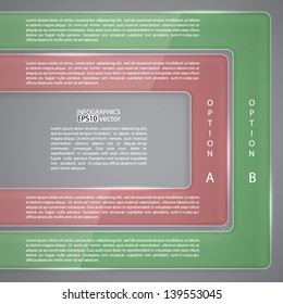 Infographic template. EPS10 vector