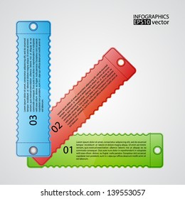Infographic template. EPS10 vector