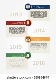 Infographic template, Eps10, vector illustration, For presentations, brochures, banners, website graphics.