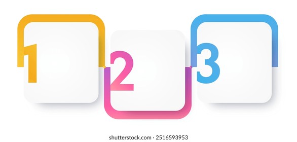 Proceso de línea de tiempo de Vector de marco de Plantilla de infografía