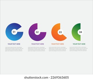infographic template for graphs,  Pie chart, workflow layout, cycling diagram, brochure, report, presentation, web design. Editable Vector illustration