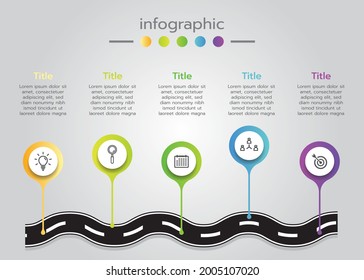 infographic template have step or option.vector illustration style design for business,class or shop online,presentation.