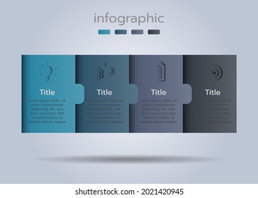 la plantilla infográfica tiene step u opción.diseño de estilo de ilustración vectorial para negocios, clase o tienda online,presentación.