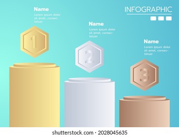 infographic template have step or option.vector illustration style design for business,class or shop online,presentation,element.