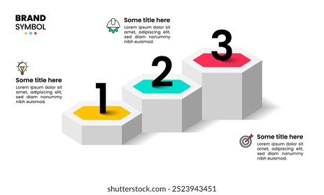 Infographic template with icons and 3 options or steps. Columns. Can be used for workflow layout, diagram, banner, webdesign. Vector illustration