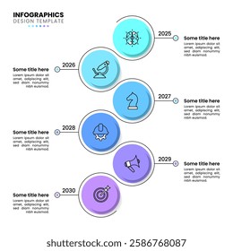 Infographic template with icons and 6 options or steps. Timeline. Can be used for workflow layout, diagram, banner, webdesign. Vector illustration