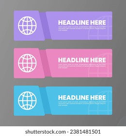 infographic template for information list