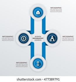 Infographic template layout. Vector illustration Eps 10.