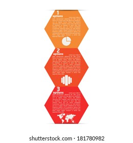 infographic template Modern box Design Minimal style