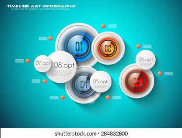 Infographic template for modern data visualization and ranking. Clean Glass Effect buttons and drawn doodles sketch background with marketing design elements.Ideal for printed materials and depliant.