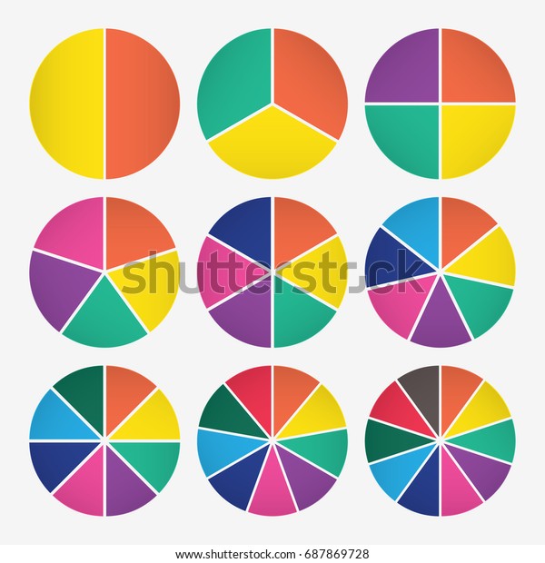 Infographic Template Pie Charts 2 3 Stock Vector (Royalty Free ...