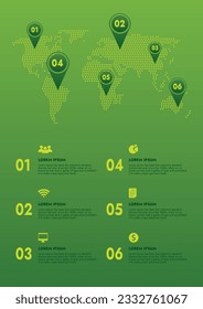 Infographic template for presentations and features data visualization includes a process chart with diagrams, steps, options. The concept for marketing through illustrations for drive to success.