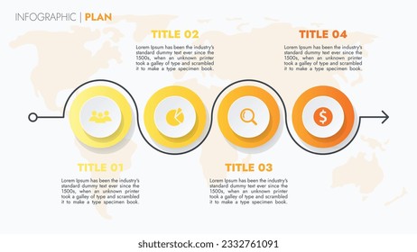 Infographic template for presentations and features data visualization includes a process chart with diagrams, steps, options. The concept for marketing through illustrations for drive to success.