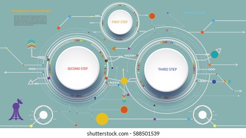 Infographic template timeline technology hi-tech digital and engineering telecoms can be used for your business,book cover, template, banner,diagram, Infographic presentation, Vector business concept 