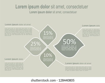 Infographic template. Vector illustration