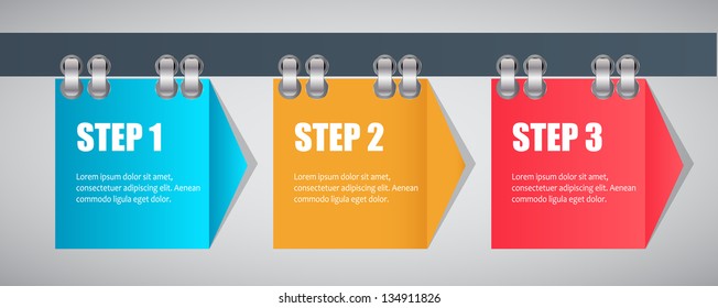 Infographic template vector illustration