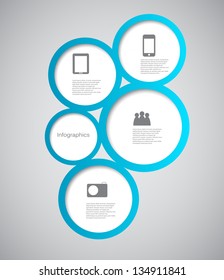 Infographic template vector illustration